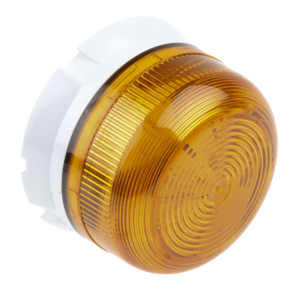 qbs-0043 Klaxon Flashguard QBS Series Amber Flashing Beacon, 12 V dc, 24 V dc, Surface Mount, Xenon Bulb