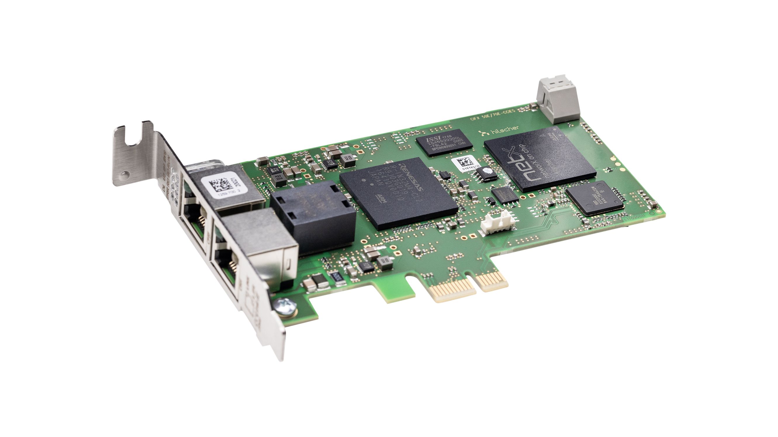 cifx-70e-ccies Hilscher 2 Port Low Profile PCI Express RJ45 Network Card, 1000Mbit/s