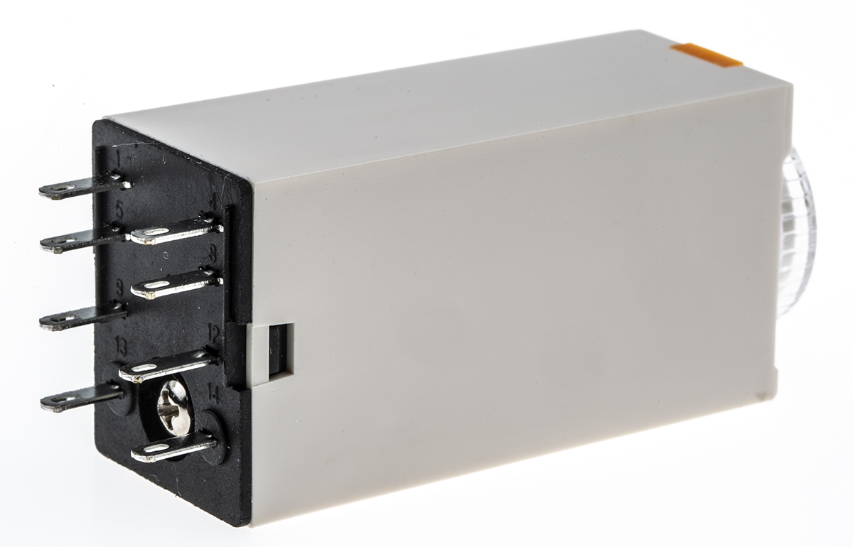179-2942 RS PRO Plug In Timer Relay, 110V ac, 2-Contact, 0.1 → 3min, 1-Function, DPDT