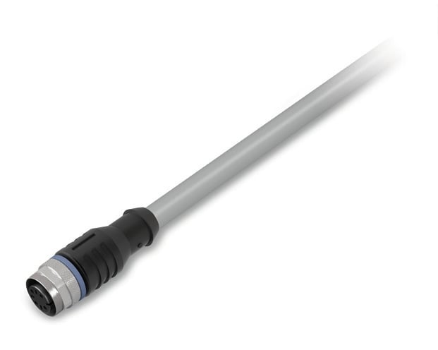 WAGO Power 4 x 0.75 mm² 4 Core Power Cable, Grey, 2m