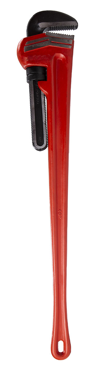 Ega-Master Pipe Wrench, 1219.2 mm Overall