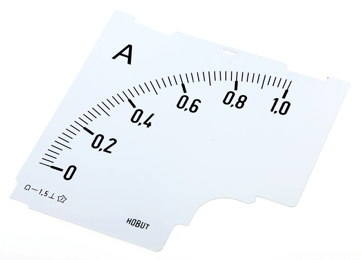 HOBUT Meter Scale For Use With  Ammeter