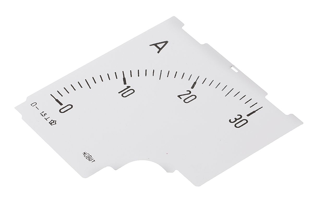 HOBUT Meter Scale For Use With  Ammeter