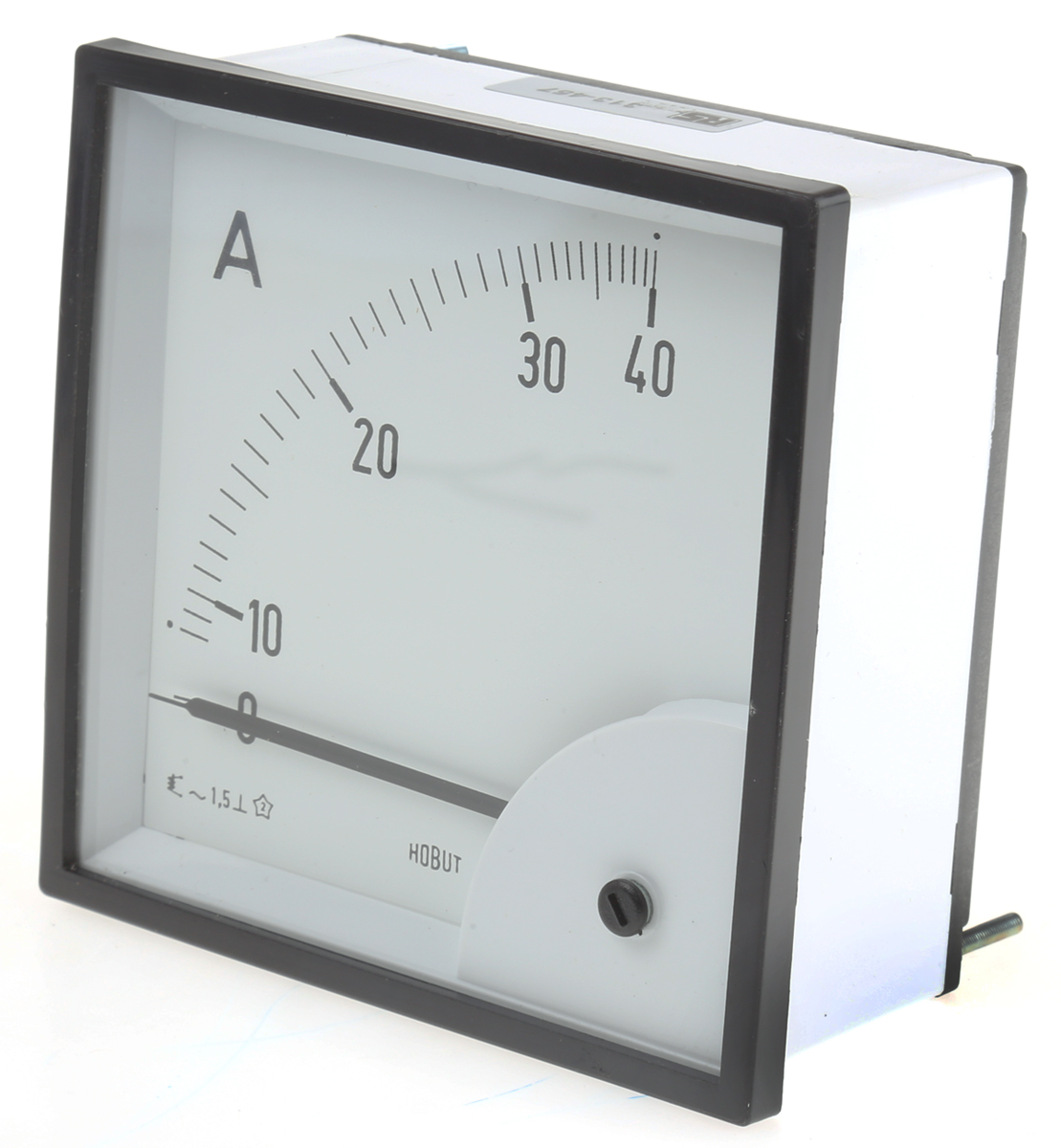 HOBUT D96SD Analogue Panel Ammeter 40 A AC, 96 mm x 96 mm, Class 1.5 Moving Iron