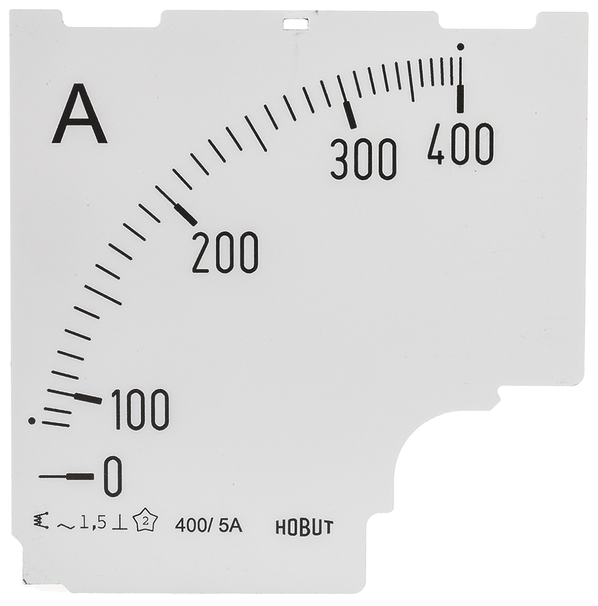 HOBUT Meter Scale (0/400A) for 400/5A CT For Use With  Ammeter