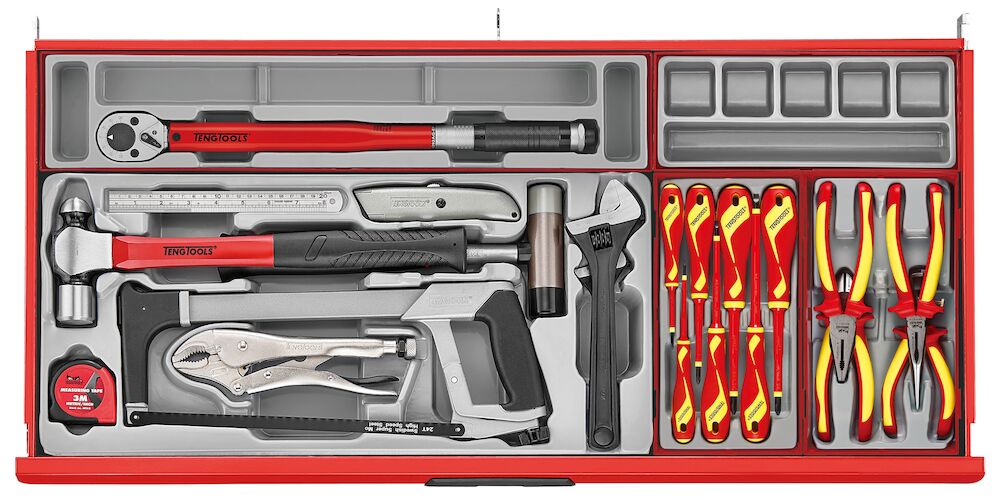 tcmm1034n Teng Tools 1034 Piece Automotive Tool Kit Tool Kit with Foam Inlay, Yes