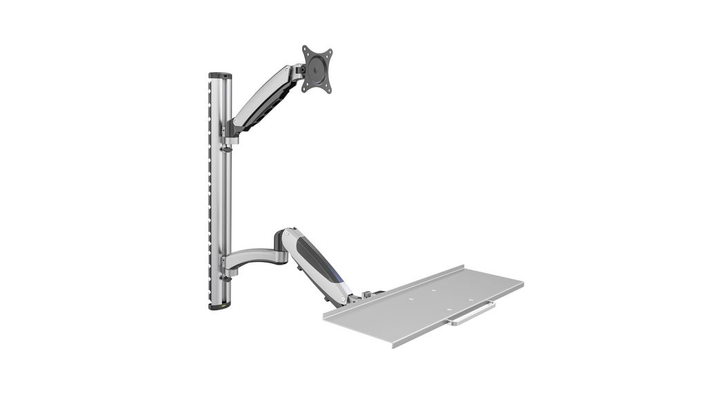 Digitus Monitor Arm, Max 27 in Monitor, 1 Supported Display(s) Extension Arm