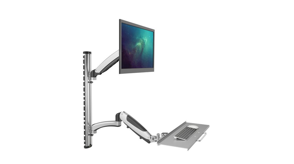 da-90354 Digitus Monitor Arm, Max 27 in Monitor, 1 Supported Display(s) Extension Arm