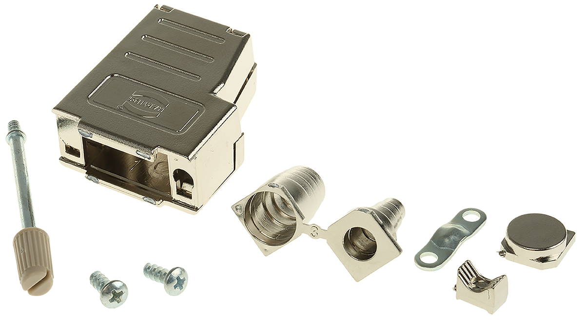 HARTING D-sub Series Thermoplastic D Sub Backshell, 9 Way