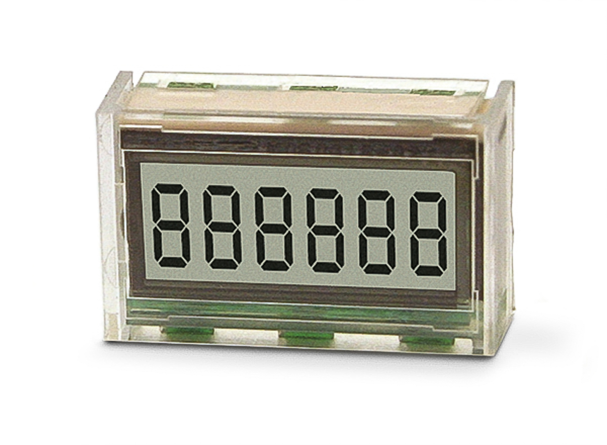 7000 Trumeter Counter, 6 Digit LCD, 10kHz, 2.6 → 3.4 V dc