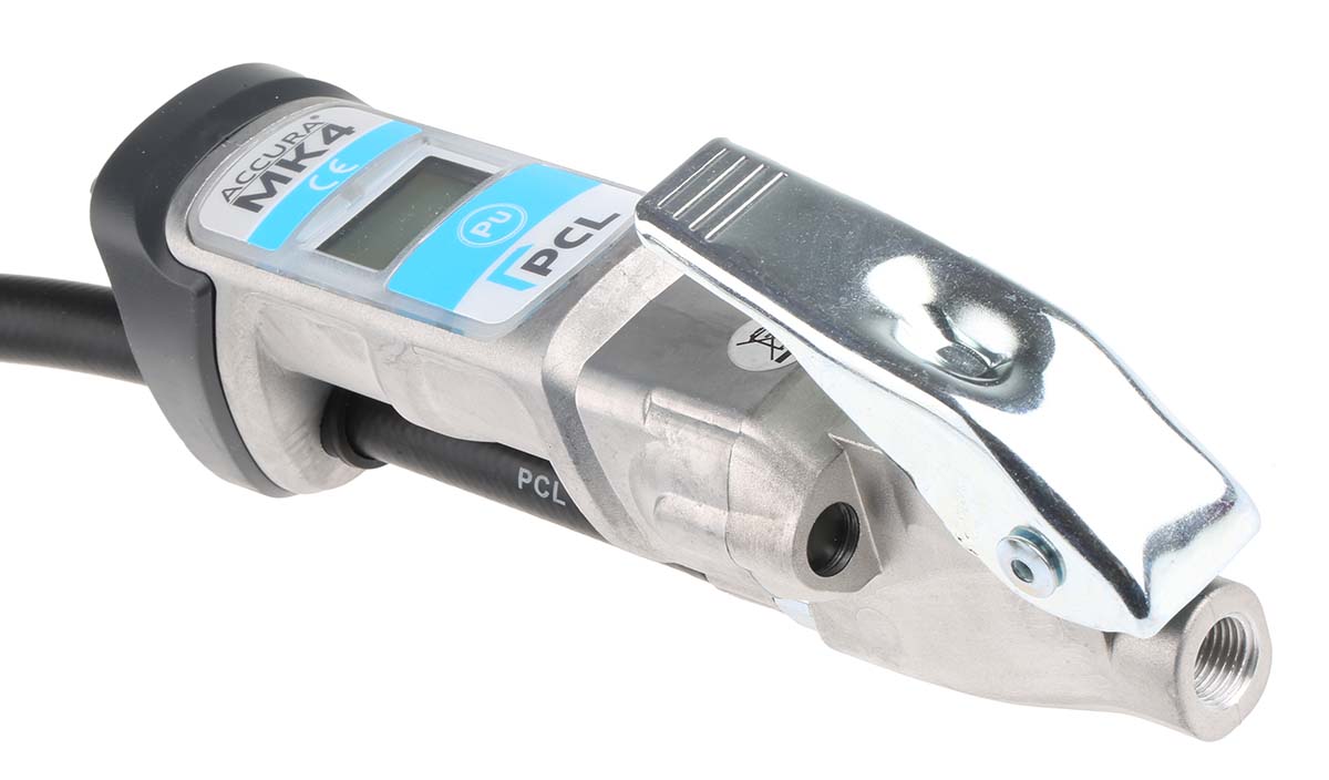PCL Tyre Inflator 250 psi, 6.35 mm Air Inlet (BSP)