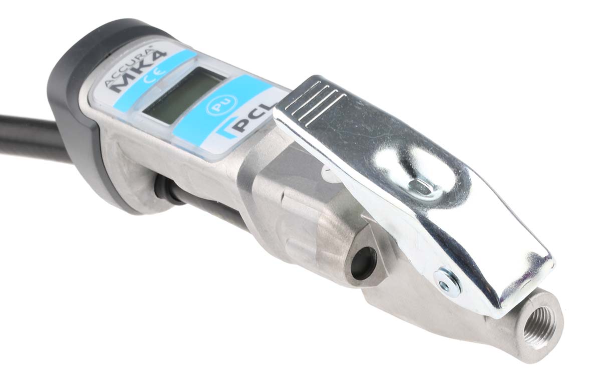 dac406 PCL Tyre Inflator 250 psi, 6.35 mm Air Inlet (BSP)