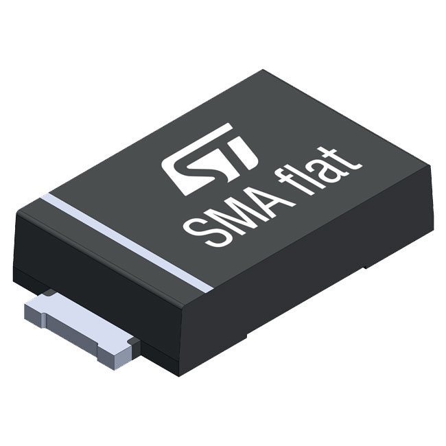 STMicroelectronics SMA4F11AY, Uni-Directional TVS Diode, 400W, 2-Pin SMA Flat