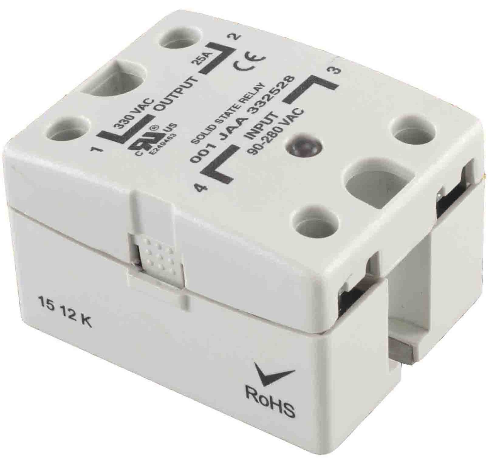 RS PRO Solid State Relay, 10 Amps Load, Panel Mount, Surface Mount, 280 Vrms Load, 32 V dc Control