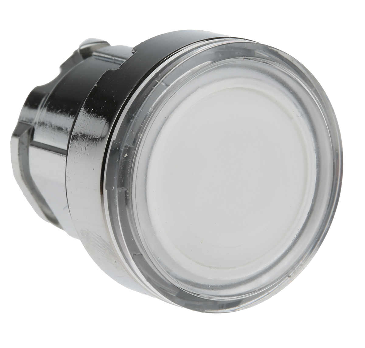 zb4bw313 Schneider Electric Harmony XB4 Series, White Push Button Head, Spring Return, 22mm Cutout
