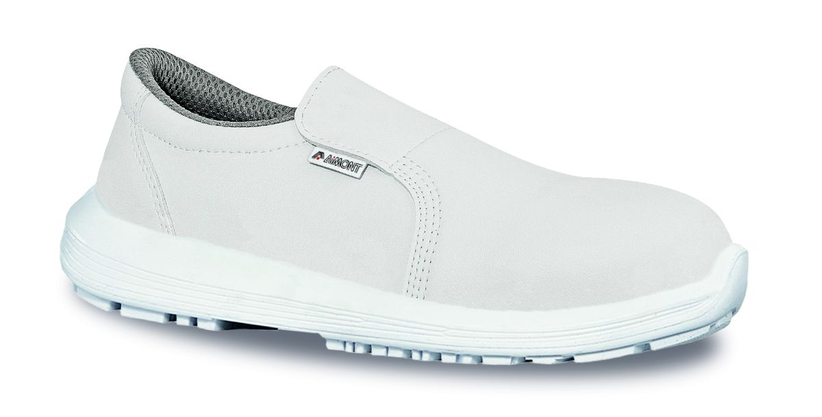 AIMONT DAHLIA 7GR03 Unisex White Composite Safety Shoes, UK 11, EU 46