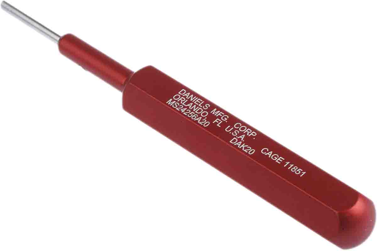 dak20 DMC Insertion Tool, MS24256A20 Series, Crimp Contact, Insertion Tool Contact, Contact size 20 AWG