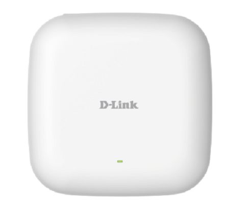 D-Link Nuclias Connect Wireless AC1200 Wave 2 Dual-Band PoE Access Point 1 Port Wireless Access Point, IEEE 802.11 ac