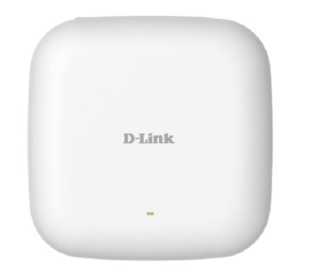 D-Link Nuclias Connect AX3000 Wi-Fi 6 Dual-Band PoE Access Point 2 Port Wireless Access Point, IEEE 802.11 ax, 2500Mbps