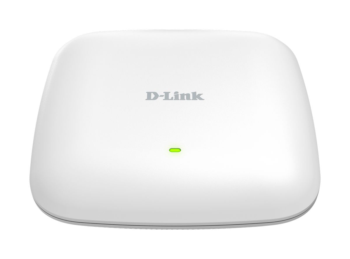 D-Link WiFi 6 AX3000 Access Point 1 Port Wireless Access Point, IEEE 802.11 a/b/g/n/ac/ax, IEEE 802.3 at PoE, IEEE 802.3