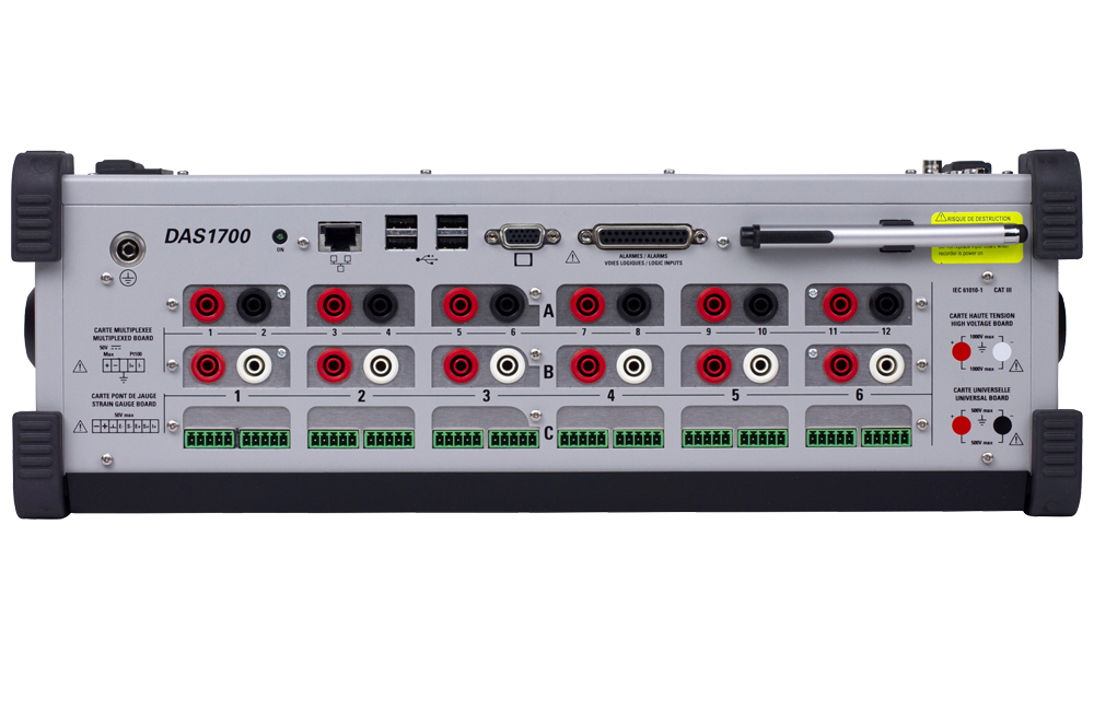 das1700101 Sefram DAS1700/101 Data Acquisition System 18-Channel, Ethernet, USB, 1 Msps, 16 bit