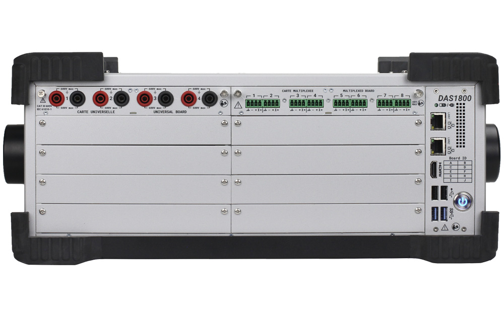 das1800 Sefram DAS1800 Data Acquisition System 16-Channel, USB, Ethernet, 1 Msps, 18 bit