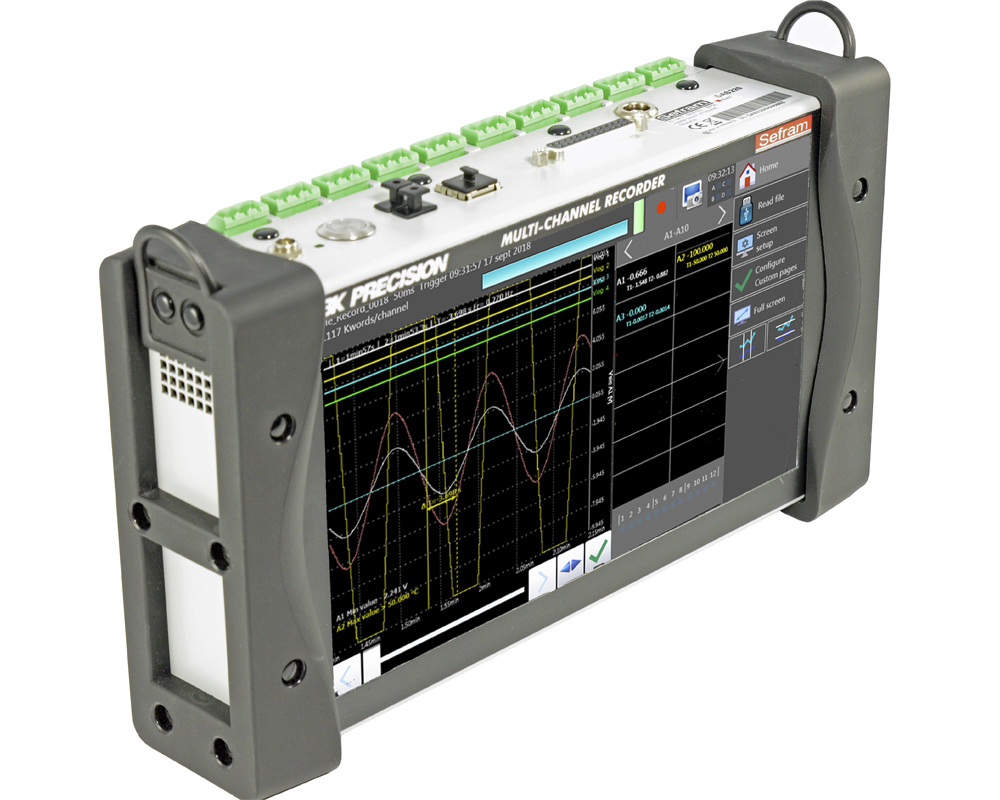 das220 Sefram DAS220 Multi Purpose Data Logger, Ethernet, USB, WiFi, 10 Channel