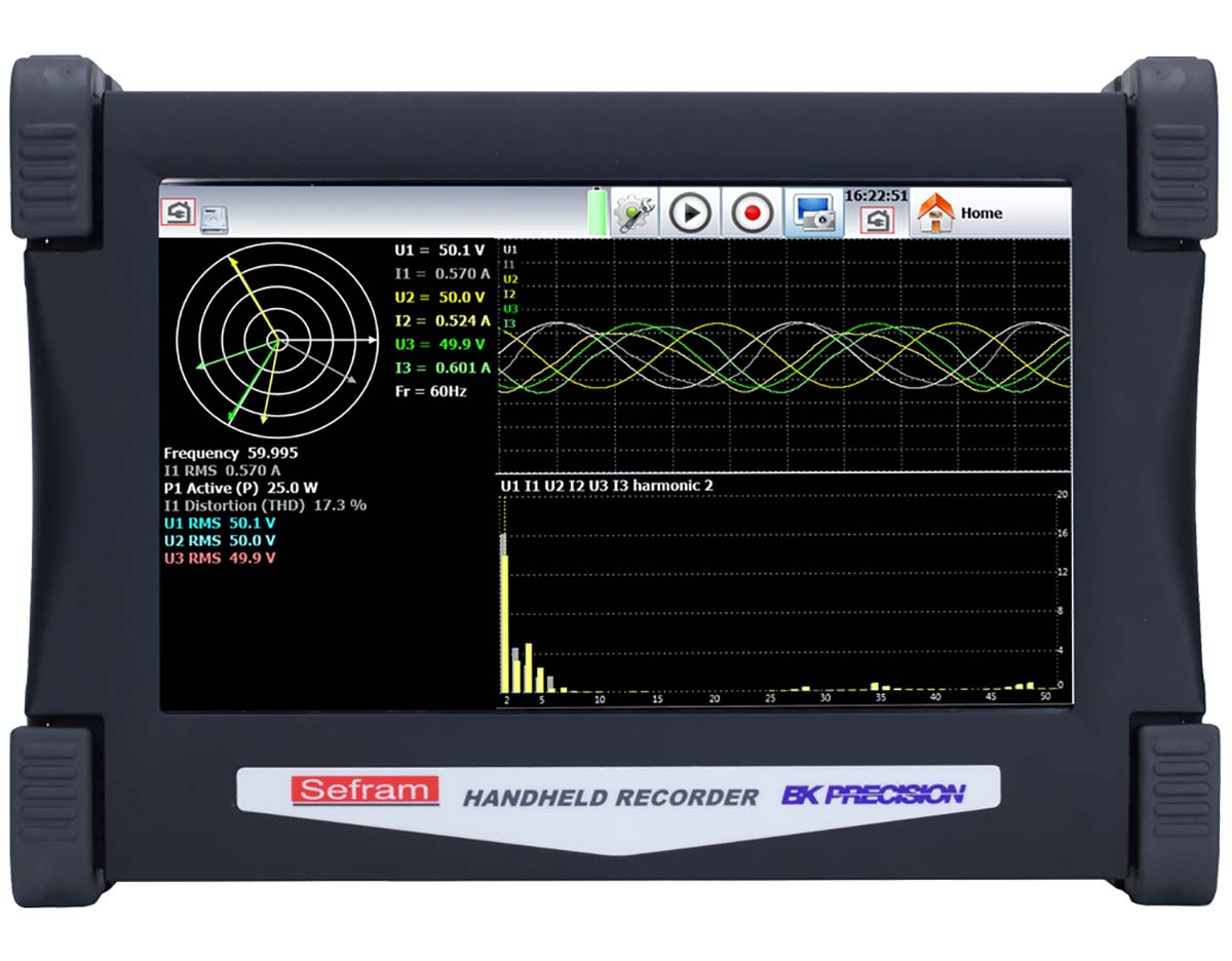 Sefram DAS50 Data Acquisition System 4-Channel, Ethernet, USB, 1 Msps, 14 bit