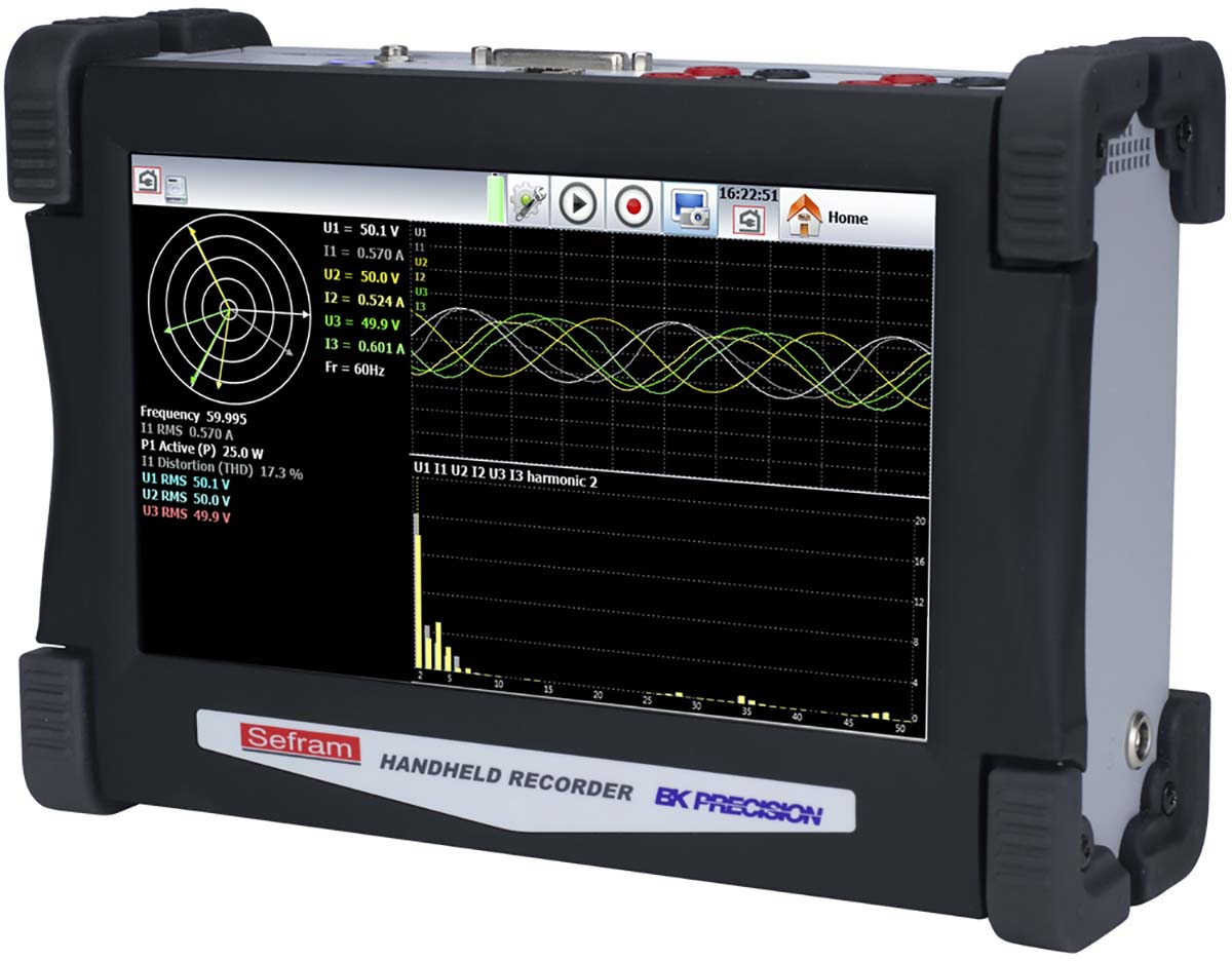 das50 Sefram DAS50 Data Acquisition System 4-Channel, Ethernet, USB, 1 Msps, 14 bit
