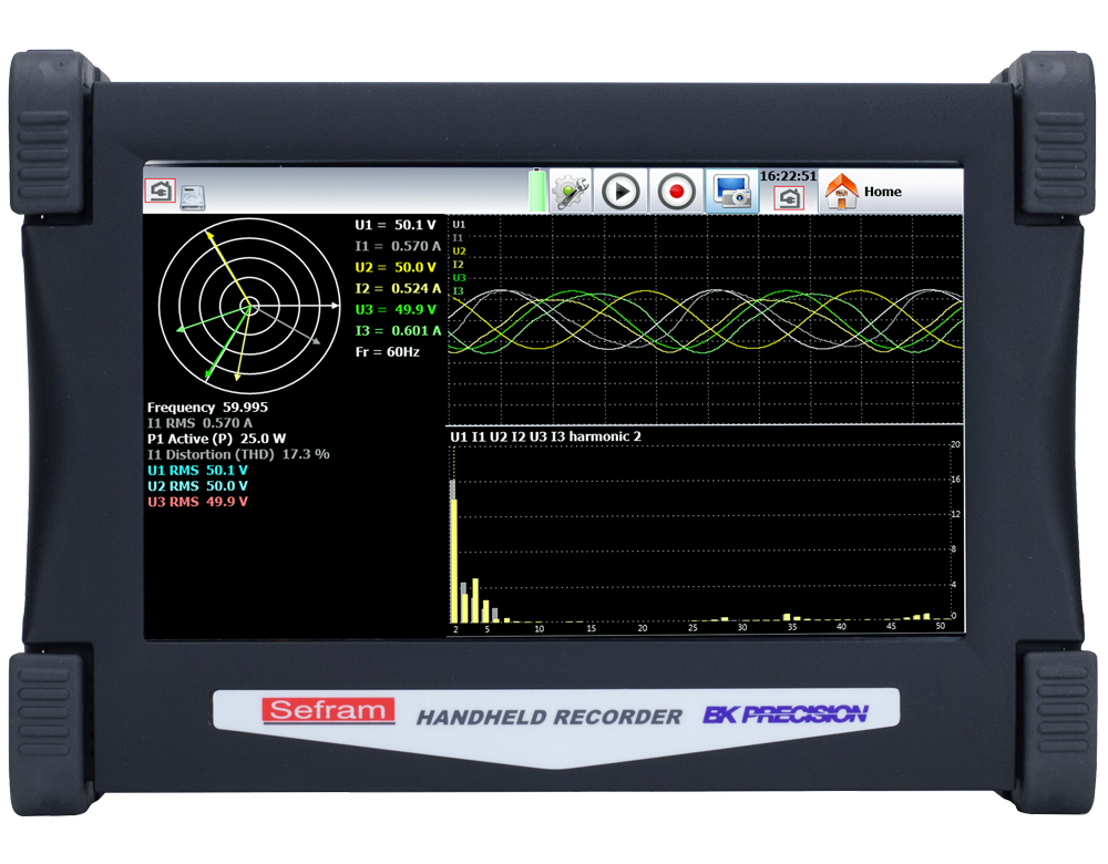 Sefram DAS50 Data Acquisition System 4-Channel, Ethernet, USB, 1 Msps, 14 bit