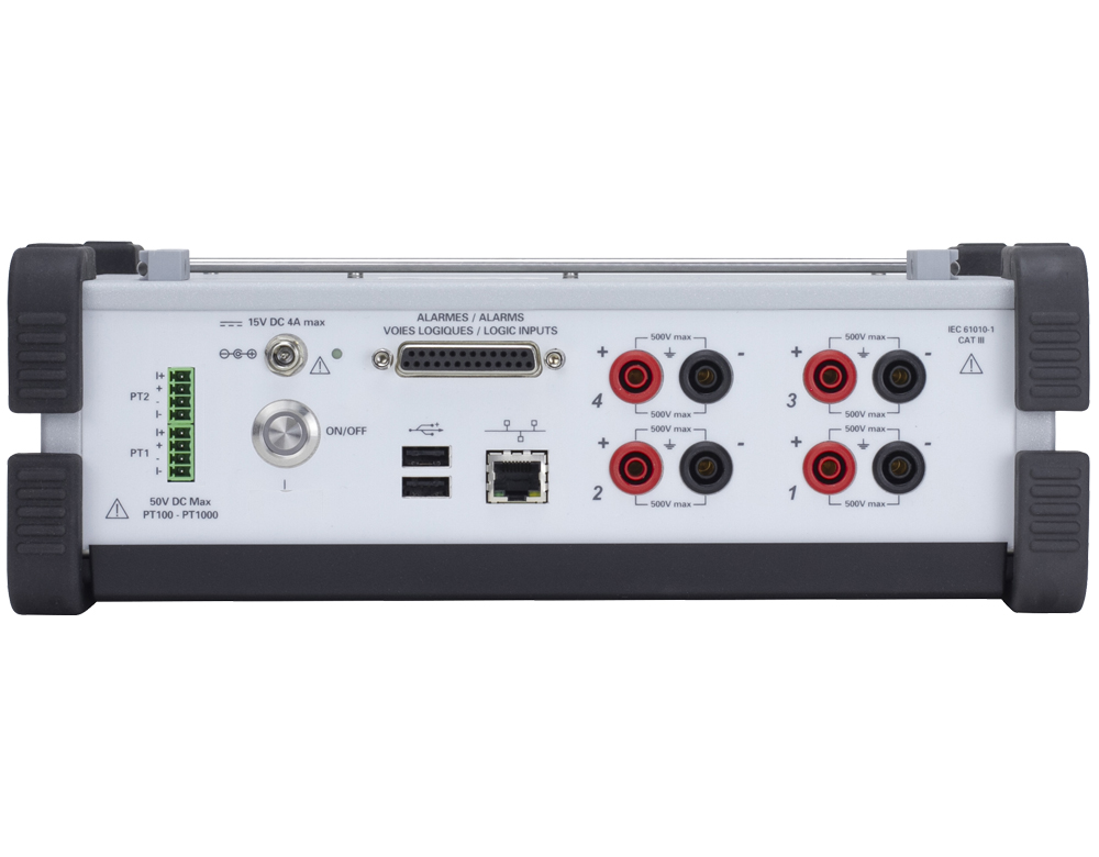 das50pt Sefram DAS50 Data Acquisition System 4-Channel, Ethernet, USB, 1 Msps, 14 bit