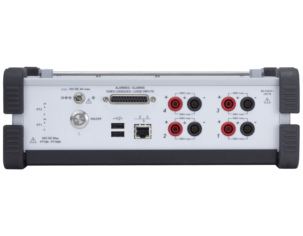das50pz Sefram DAS50 Data Acquisition System 4-Channel, Ethernet, USB, 1 Msps, 14 bit