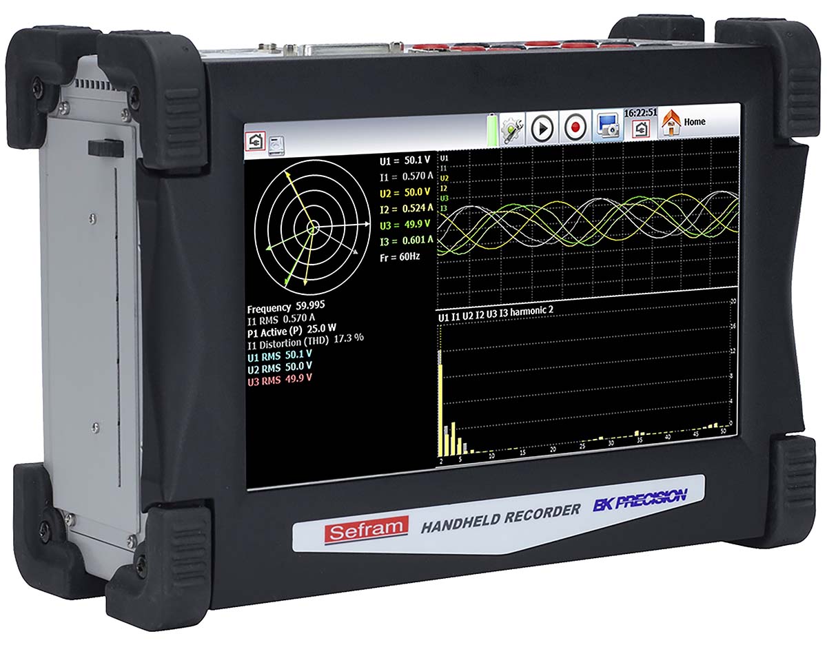 das60pz Sefram DAS60 Data Acquisition System 6-Channel, USB, Ethernet, 1 Msps, 14 bit