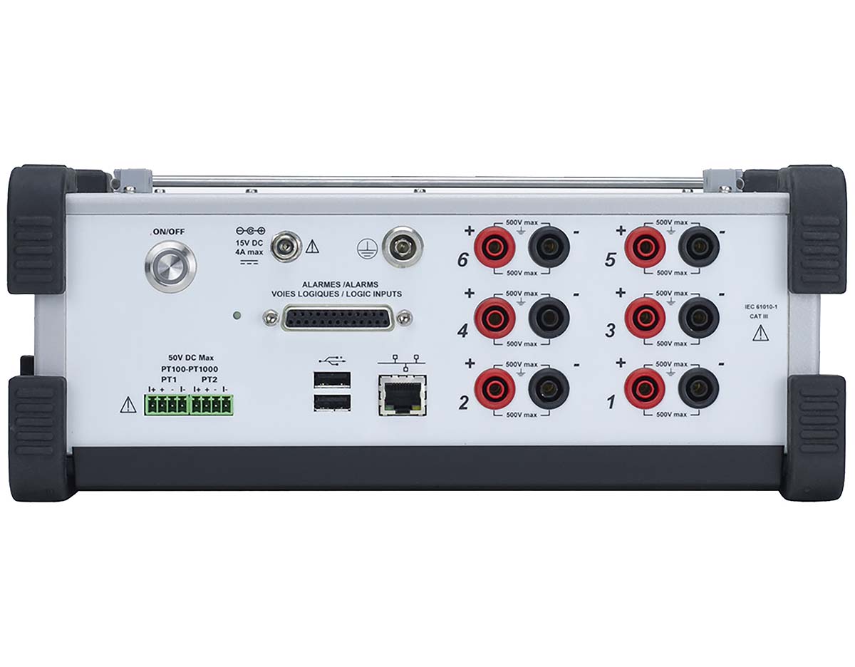 das60z Sefram DAS60 Data Acquisition System 6-Channel, USB, Ethernet, 1 Msps, 14 bit