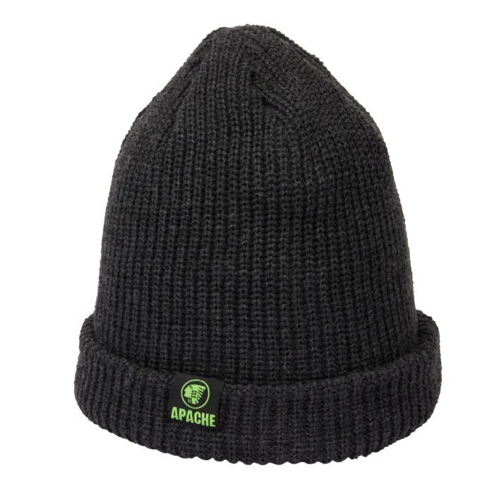 Apache Charcoal Grey 20% Cotton, 80% Polyester Beanie