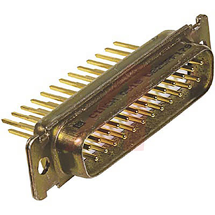 Cinch 25 Way Right Angle Panel D-Sub Connector Female