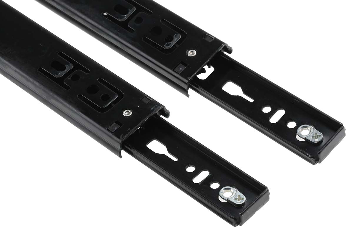 db2132-0055 Accuride Steel Drawer Slide, 40kg Load 550 mm