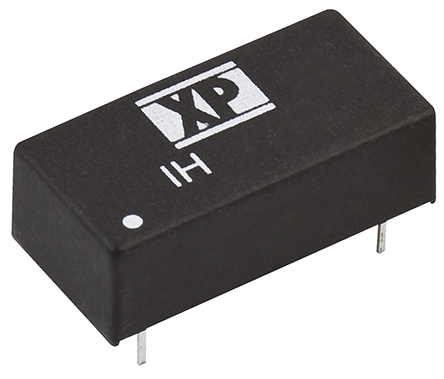 XP Power IH DC-DC Converter, ±12V dc/ ±84mA Output, 21.6 → 26.4 V dc Input, 2W, Through Hole, +85°C Max Temp