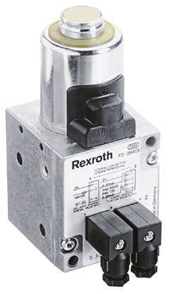Aventics R414002401, ED02 G 1/8 3/3 Solenoid/Solenoid Manifold Pneumatic Control Valve