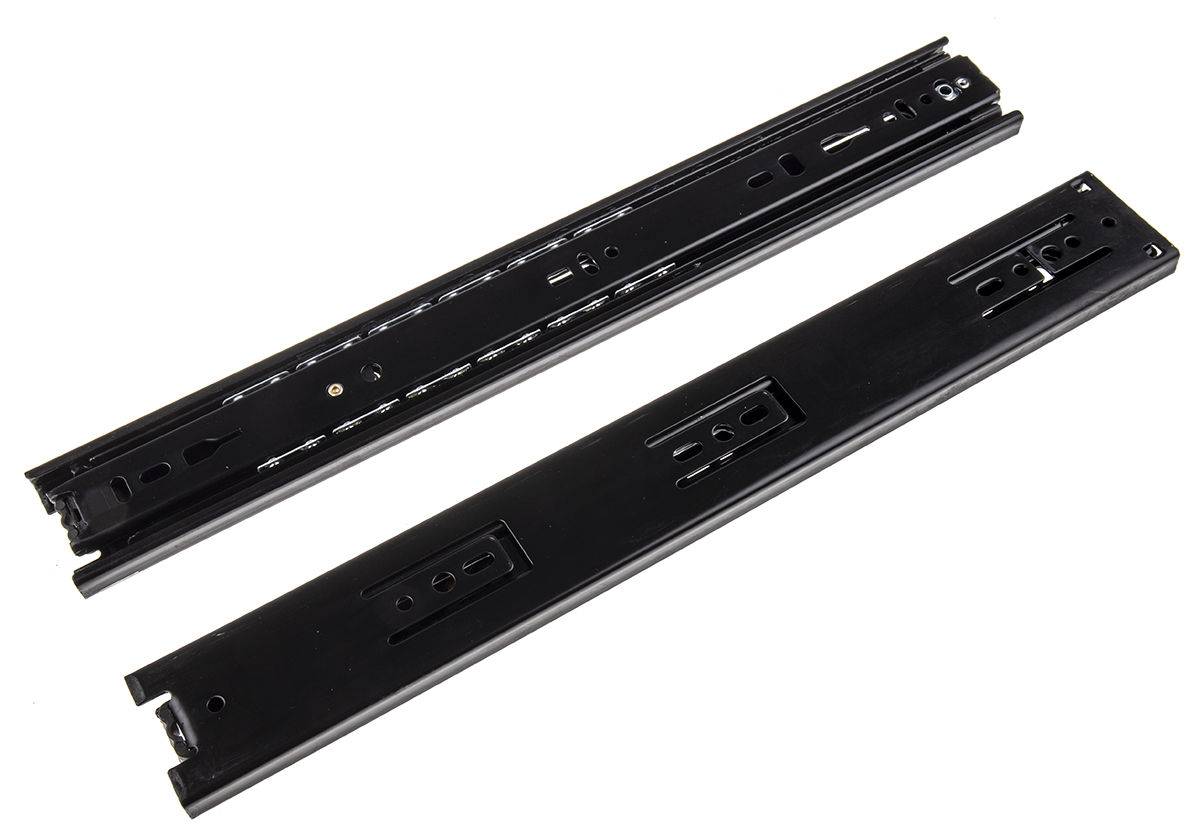db3832-0035 Accuride Hold In Steel Drawer Slide, 45kg Load 350 mm