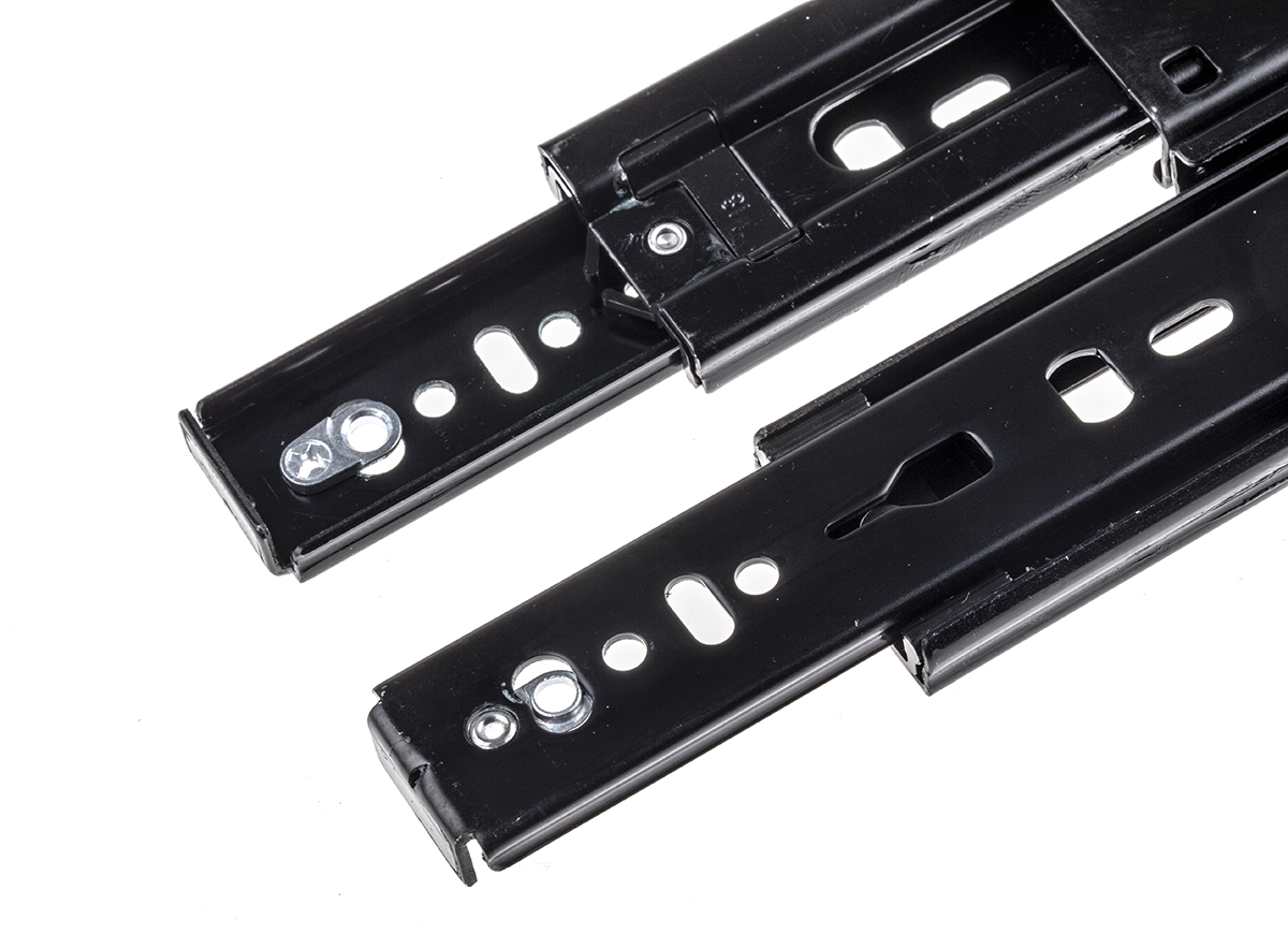 db3832-0035 Accuride Hold In Steel Drawer Slide, 45kg Load 350 mm