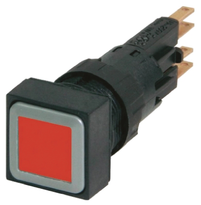 Eaton RMQ16 Series Red Illuminated Momentary Push Button, 16mm Cutout, IP65