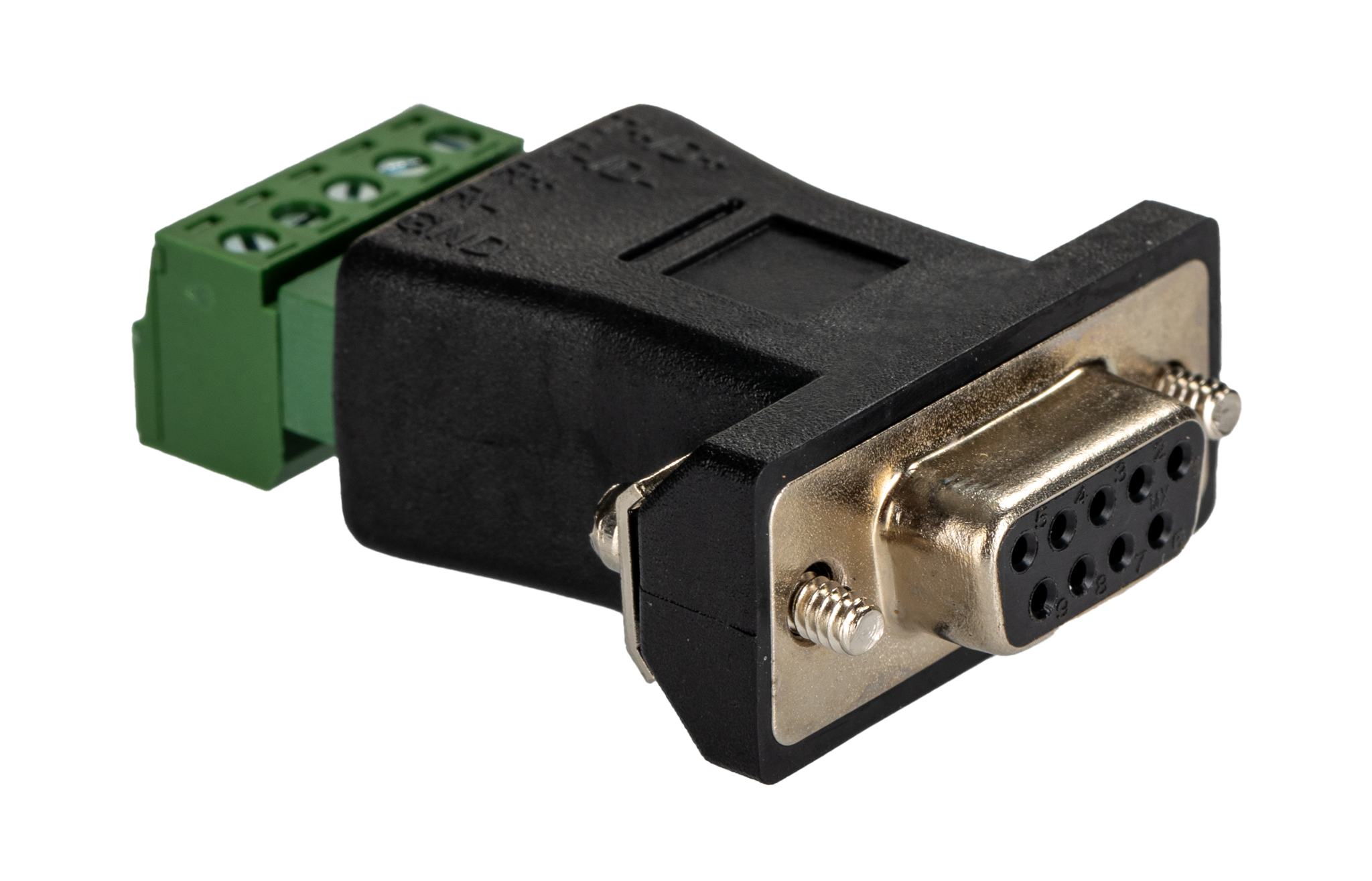 db92422 StarTech.com D-Sub Adapter 9-Way D-Sub to Female Female Terminal Block