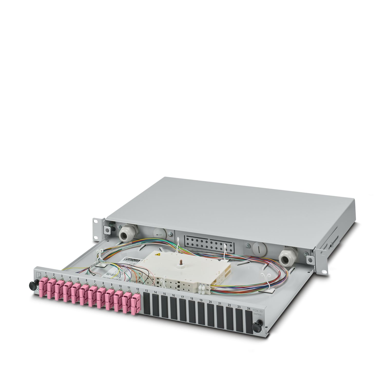 Phoenix Contact FDX 20Series, 4 Port SC, Multimode Fibre Splice Enclosure