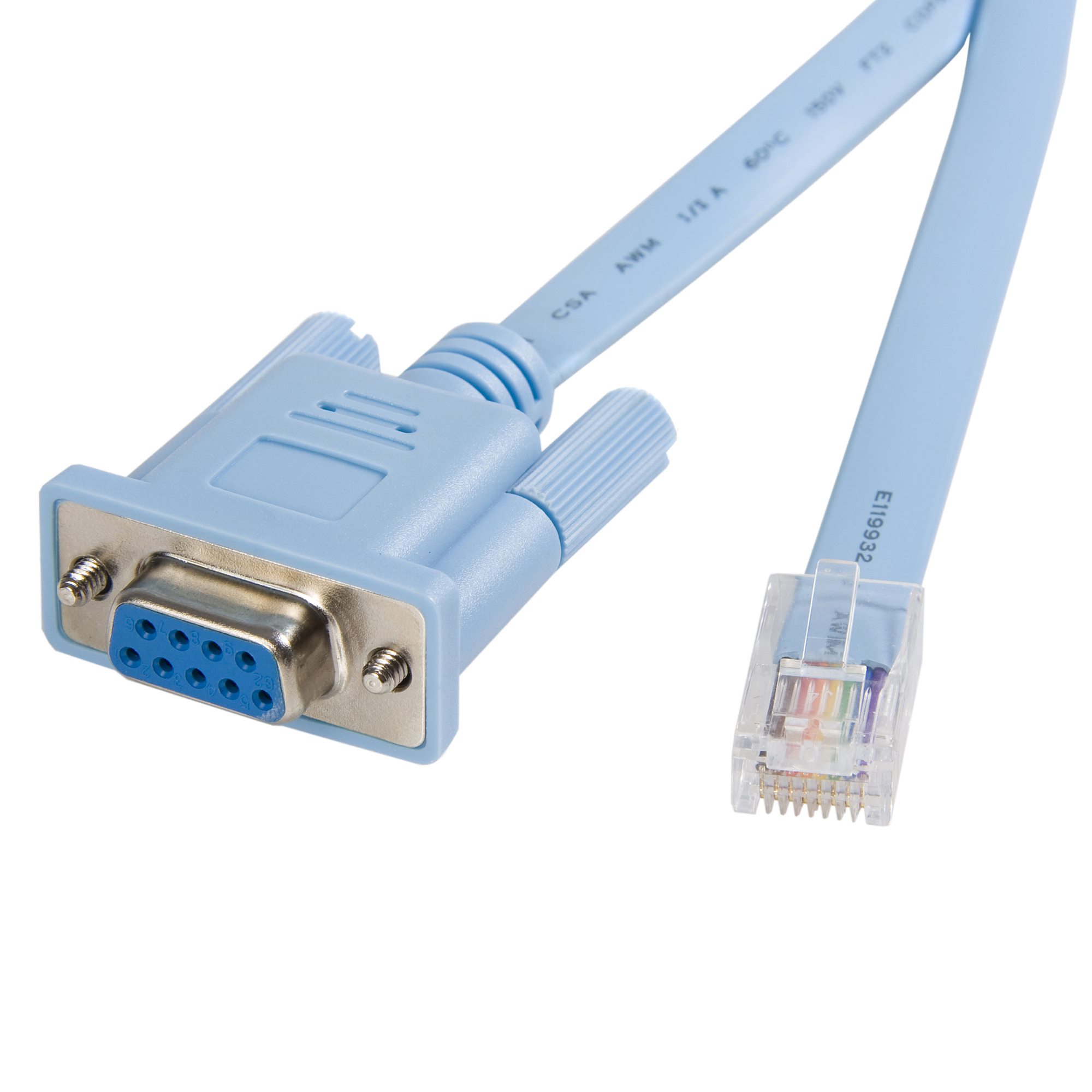 db9concabl6 StarTech.com Male D-Sub 9-Pin to Female DB9 Serial Cable, 1.9 m Polyvinyl Chloride, 600, 800, 1600, 1700 Series