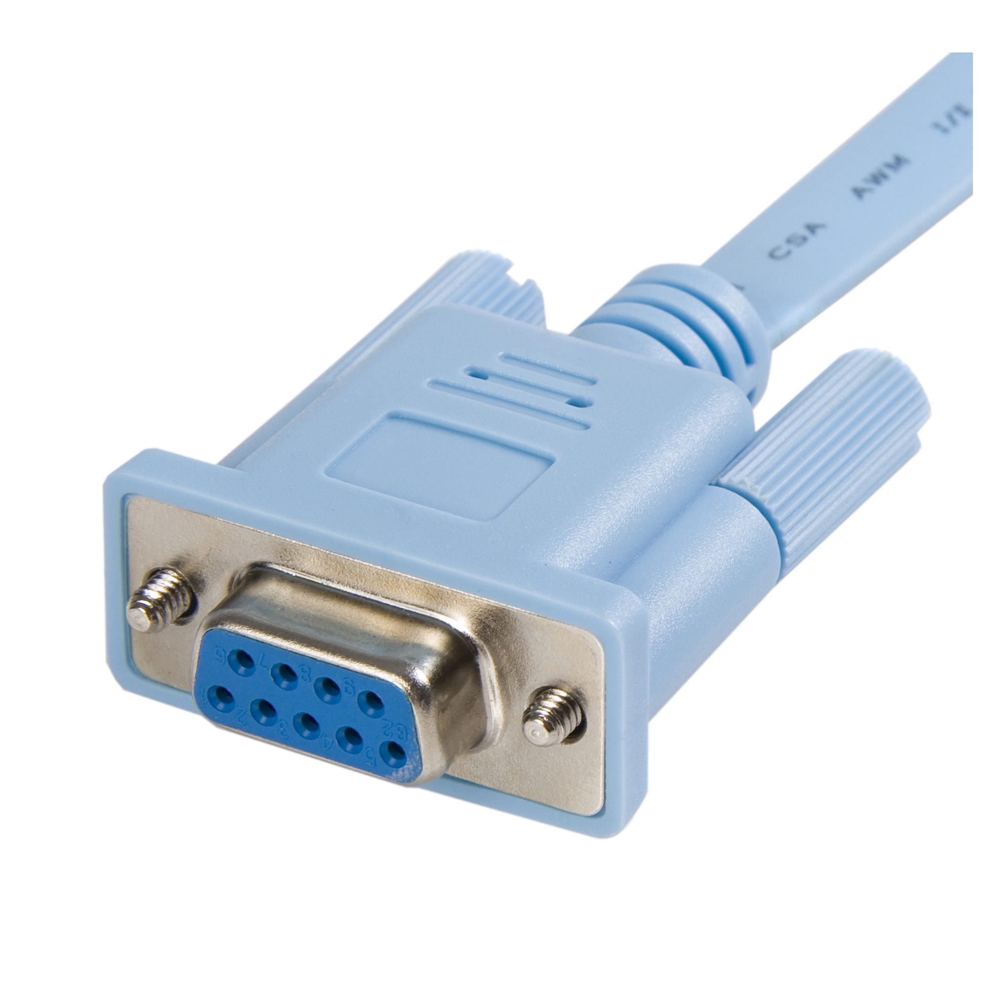 db9concabl6 StarTech.com Male D-Sub 9-Pin to Female DB9 Serial Cable, 1.9 m Polyvinyl Chloride, 600, 800, 1600, 1700 Series
