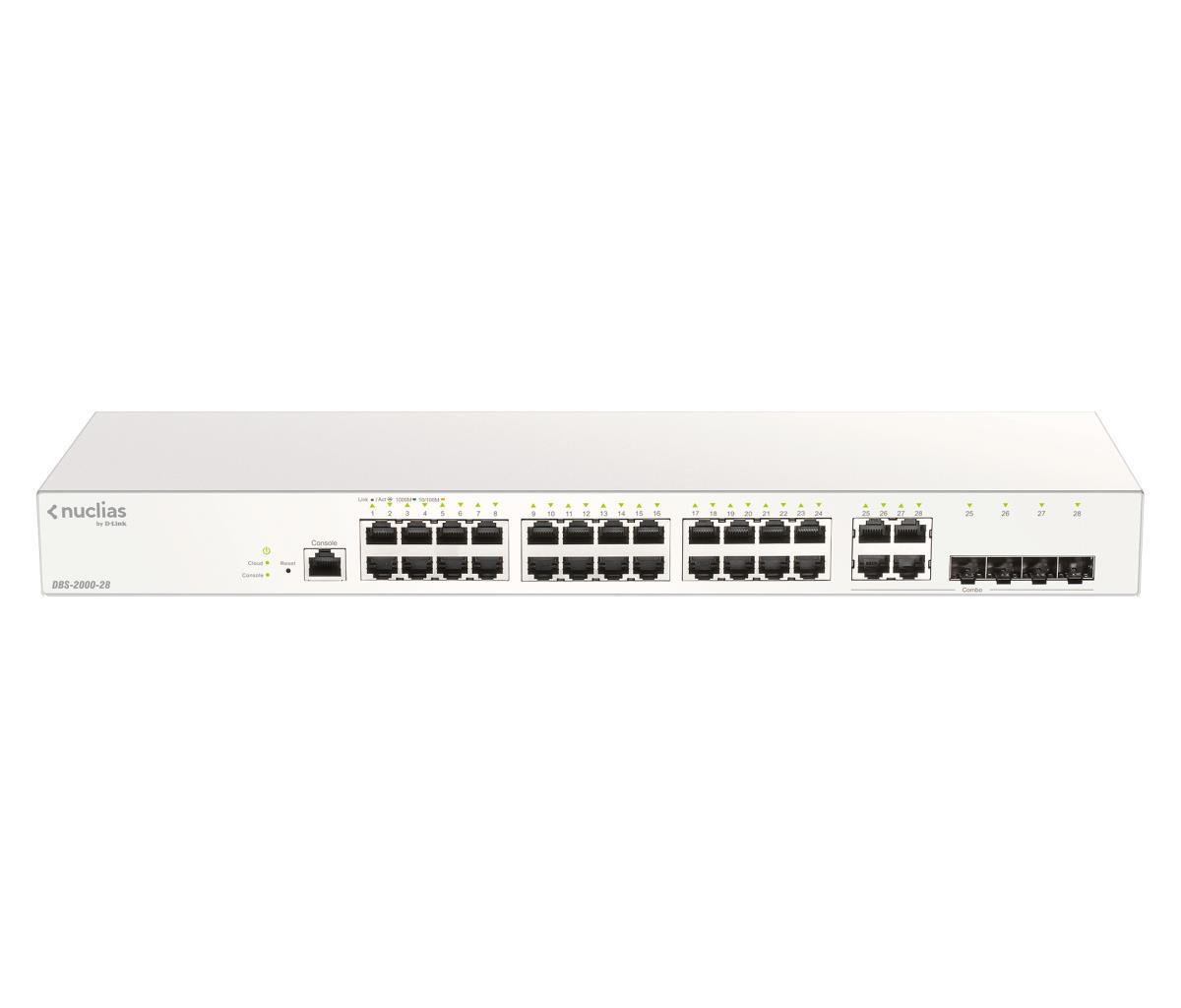 D-Link 10-Port Nuclias Cloud-Managed PoE Switch Managed 8 Port Nuclias Cloud Switch Power Over Ethernet