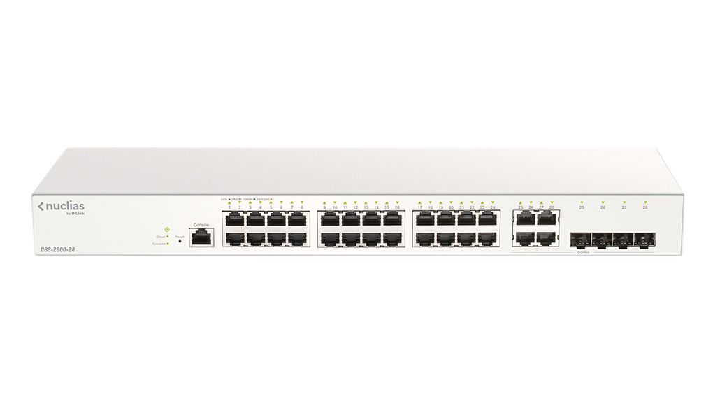 D-Link 28-Port Nuclias Cloud-Managed Switch Managed 24 Port Nuclias Cloud Switch