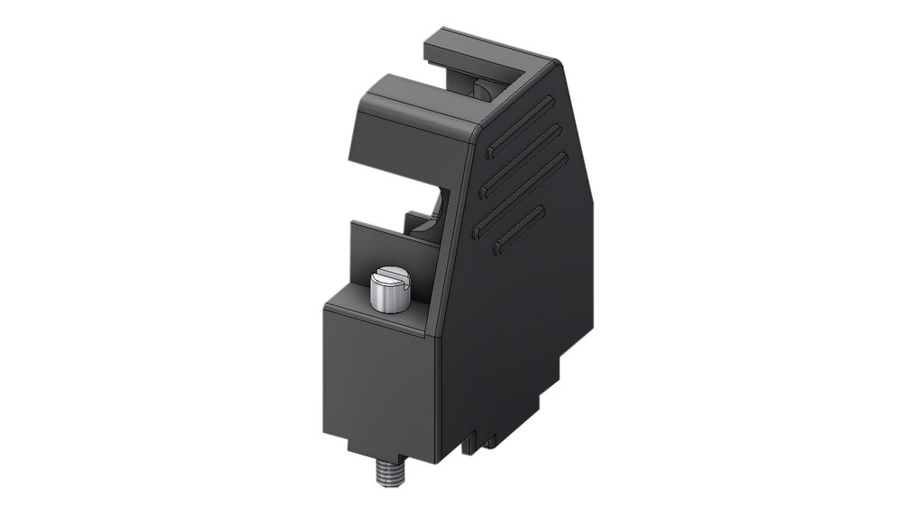 dc09un4 Deltron Connectors Thermoplastic D-Sub Backshell Strain Relief