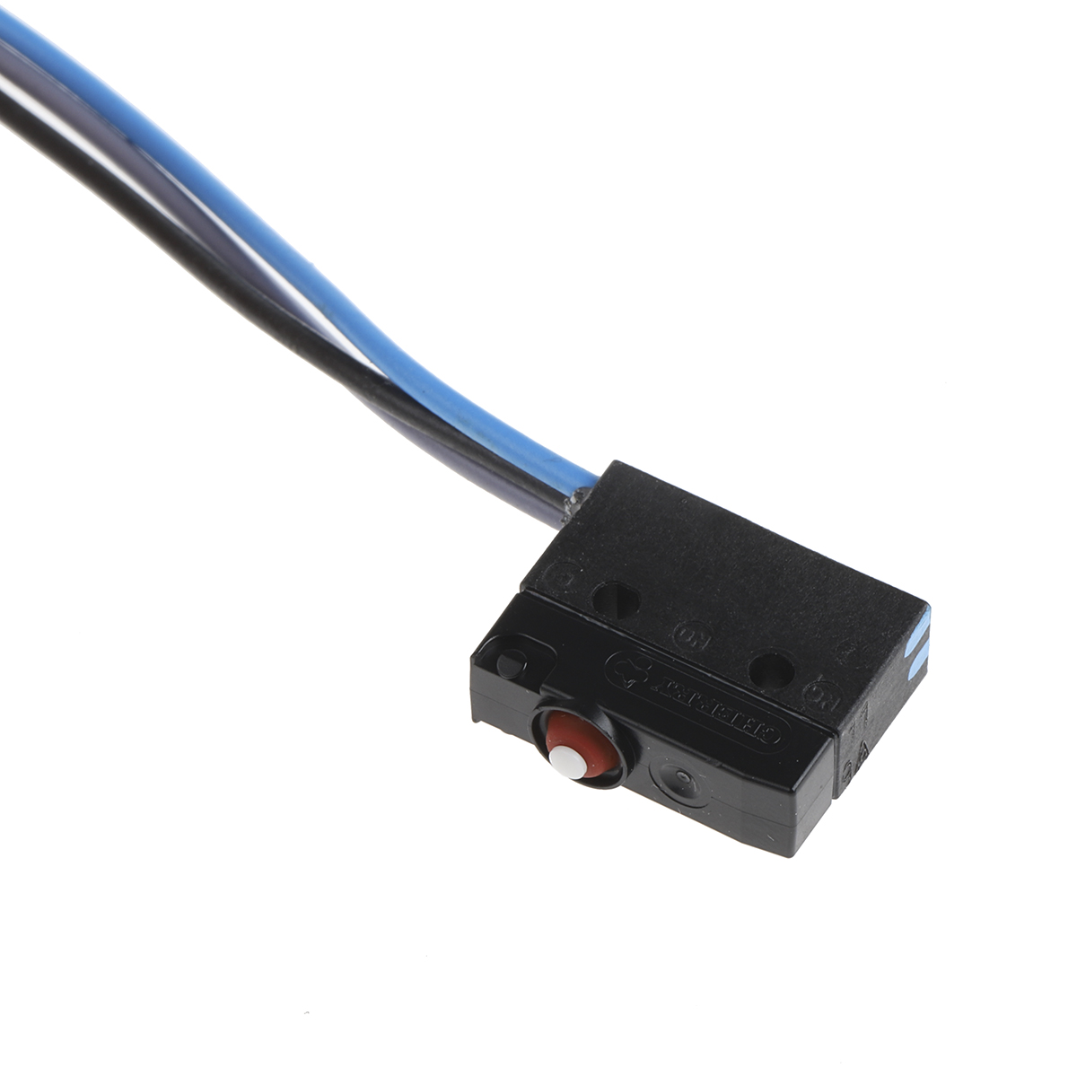 dc1c-c3aa ZF Button Micro Switch, Cable Terminal, 6 A, 250 V ac, SPDT, IP6K7